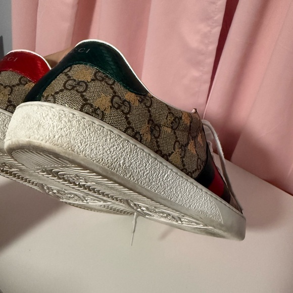 Gucci ACE GG Supreme ‘Bees’ size 12.5 - Picture 2 of 16